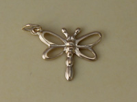 Gold Filled Butterfly Charm