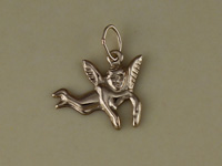 Gold Filled Angel Charm