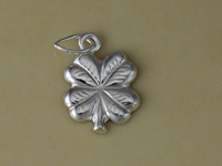 Silver Four Leaf Clover Charm