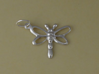 Silver Butterfly Charm