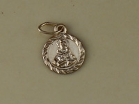 Gold Filled Rosary Charm