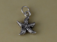 Silver Small Starfish Charm