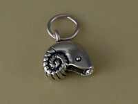 Silver Shell Charm