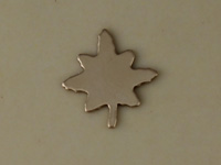 Gold Filled Leaf Stamping Blank
