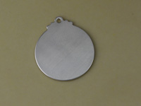 Silver Ornament Stamping Blank