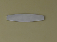 Silver Rectangle Stamping Blank
