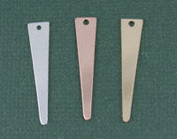 Long Triangle Stamping Blank