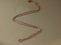 Rose Gold Beaded Chain