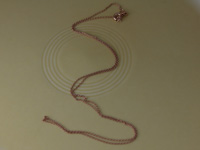 Rose Gold Plated Diamond Cut Cable Chain