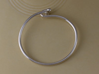 2mm Cuff Bangle Bracelet