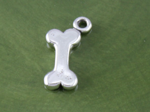 Thick Small Dog Bone Charm