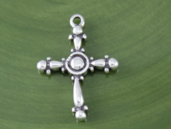 Unique Design Cross Charm