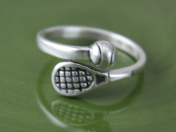 Tennis Racket Ball Adjustable Ring