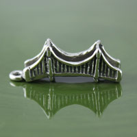 Silver Bridge Charm