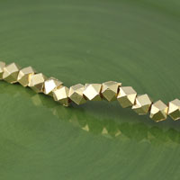 4.5mm Square Brass Bead
