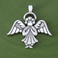 Praying Angel Bail Charm/Pendant