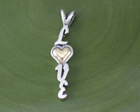 Love with Heart Pendant