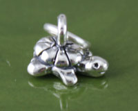 Sterling Silver Tiny Turtle Charm