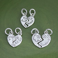 Tiny Family Set Charms