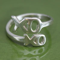 XOXO Adjustable Ring