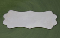 Nickel Silver Scroll Blank