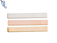 Sterling Silver Long Bar Stamping Blank
