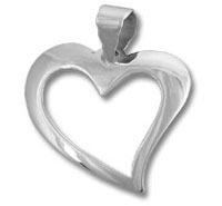 Silver Heart Pendant