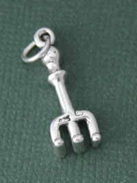 Hand Rake Charm