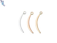 Gold Filled Tiny Moon Charm