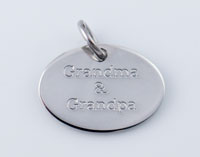 Grandma & Grandpa Family Charm