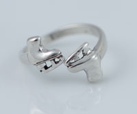 Ice Skating Boots Ring