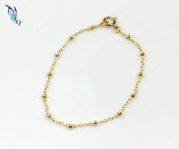 Gold Filled Satellite Chain Bracelet