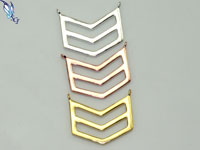 Double Chevron Link Connector