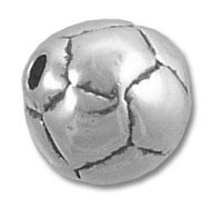 6mm Soccer Ball Bead