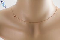 Rose Gold Filled 1.2mm Flat Cable Chain 1132F