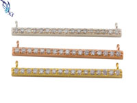 Long CZ Bar Connector