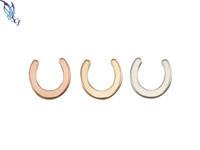 Horseshoe Stamping Blank, sterling silver, gold filled, rose gold filled