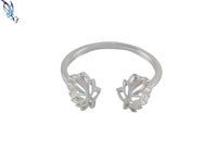 Adjustable Lotus Flower Ring