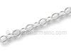 Silver Oval Link