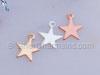 Small Star Charm, Sterling Silver, Gold Filled, and Rose Gold Filled