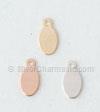 Tiny 9mm Oval Stamping Blank