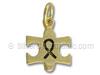 Gold Plated Awareness Ribbon Puzzle