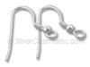 Sterling Silver 3mm Ball Hooks Ear Wire