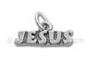 Sterling Silver Jesus Word Charm