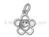Happy Face Flower Charm