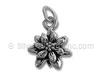 Sterling Silver Christmas Flower Charm