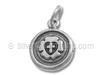 Sterling Silver 2-Sided Lutheran Symbol Charm