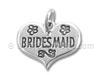Heart Bridesmaid Charm