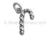 Sterling Silver Candy Cane Charm