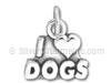 I Love Dogs Charm
